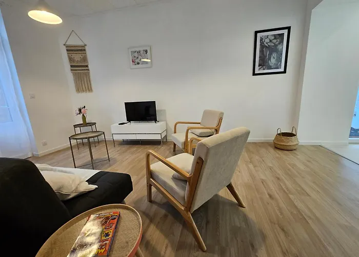 Maison A Centre Ville Et 5 Min A Pied Plage
